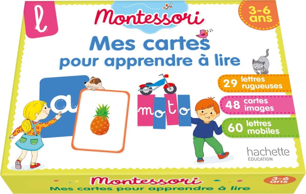 Montessori Mes cartes pour apprendre à lire